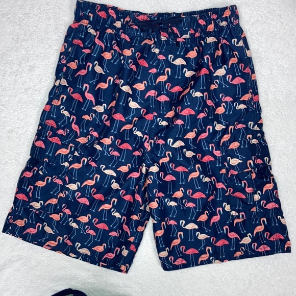 Kanu surf flamingo boys large 14/16 swim trunks - Picture 2 of 10